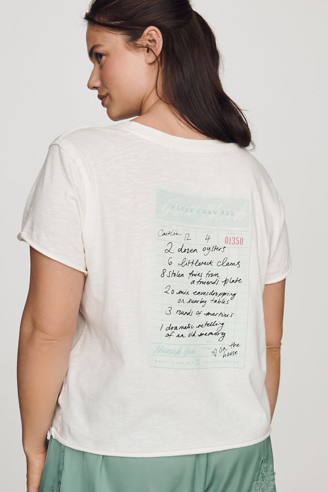 Maeve Caitlin Cotton Boxy Tee #1