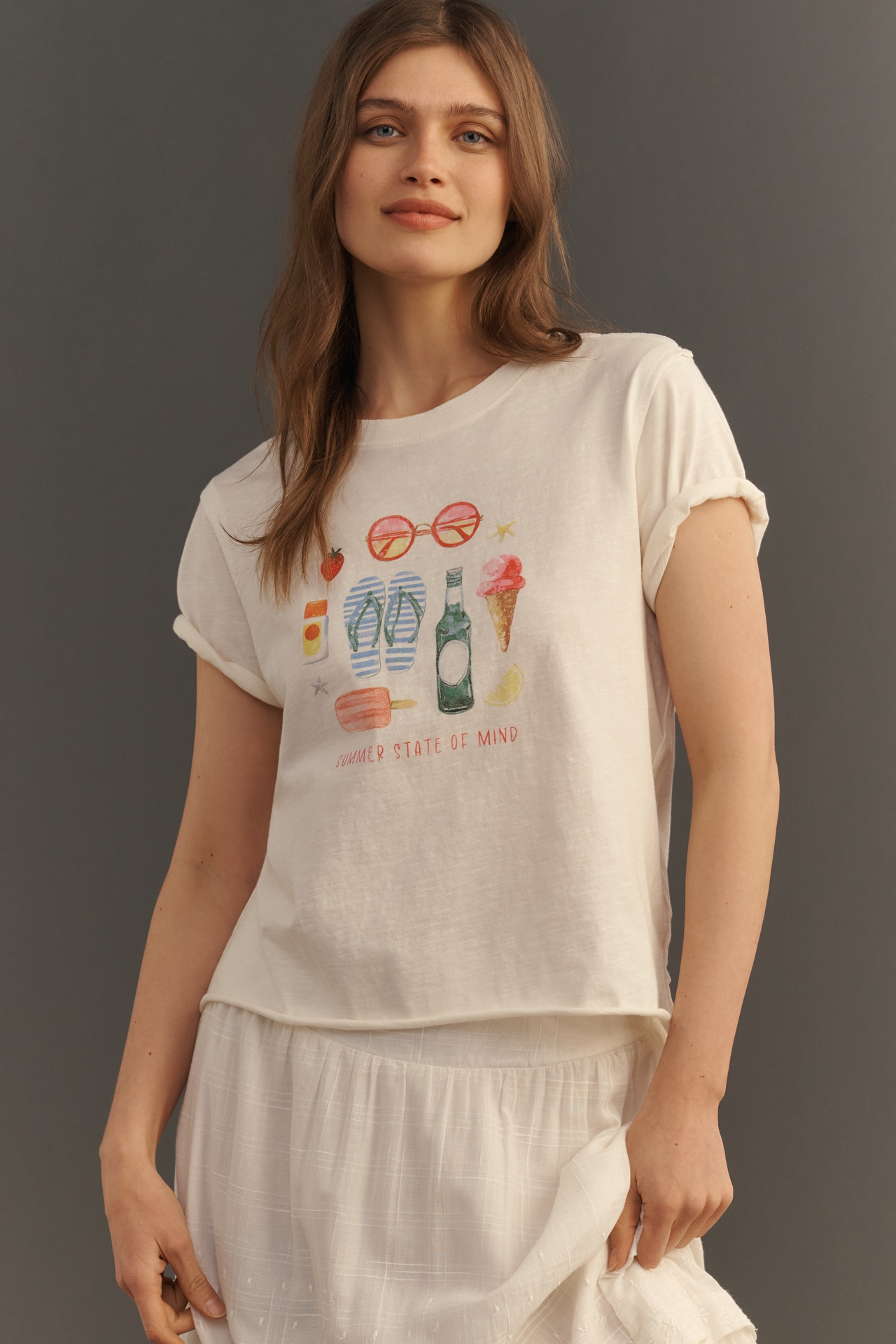 The Caitlin Boxy Tee by Maeve