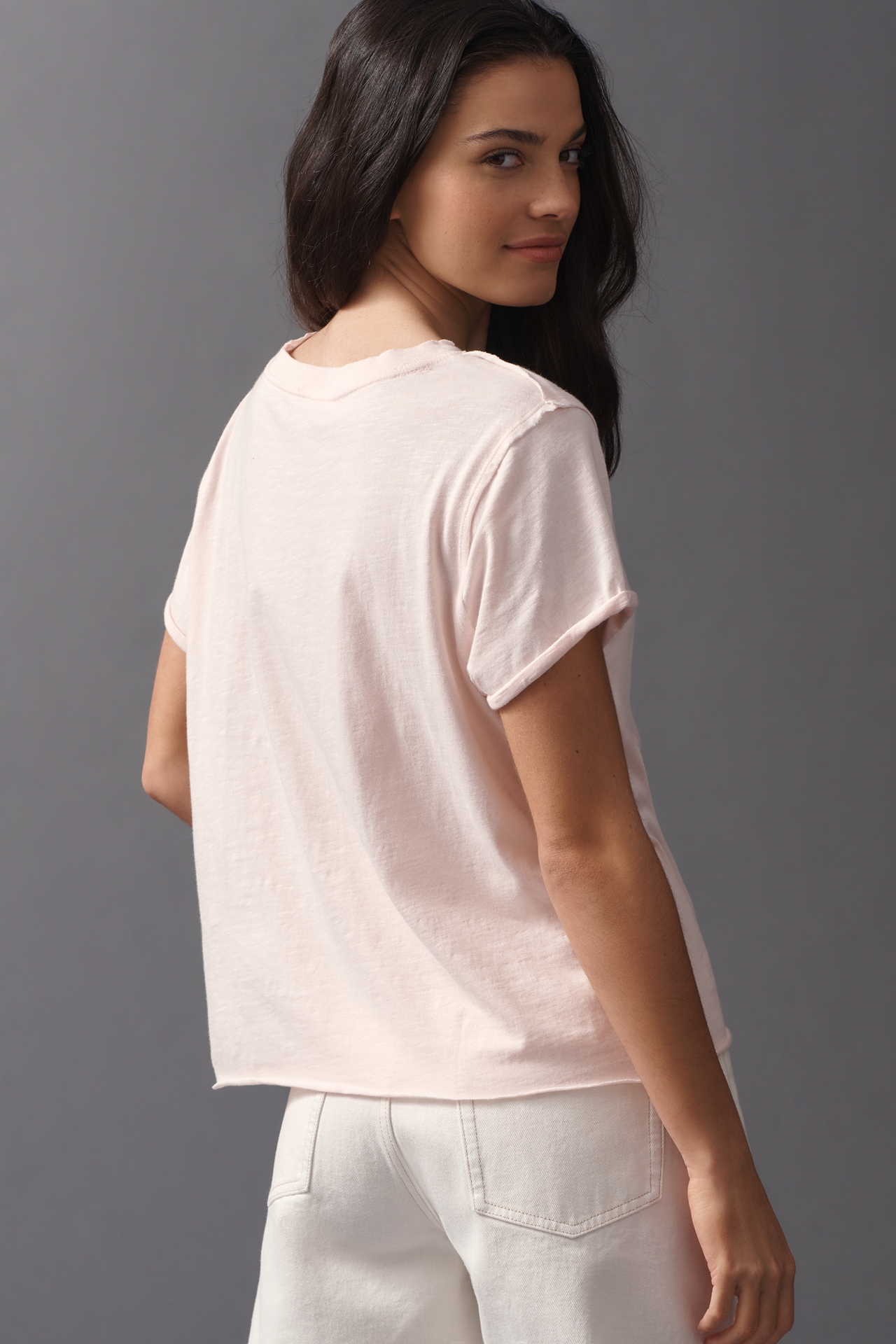 Nikki Ackerman Caitlin Boxy Tee by Maeve