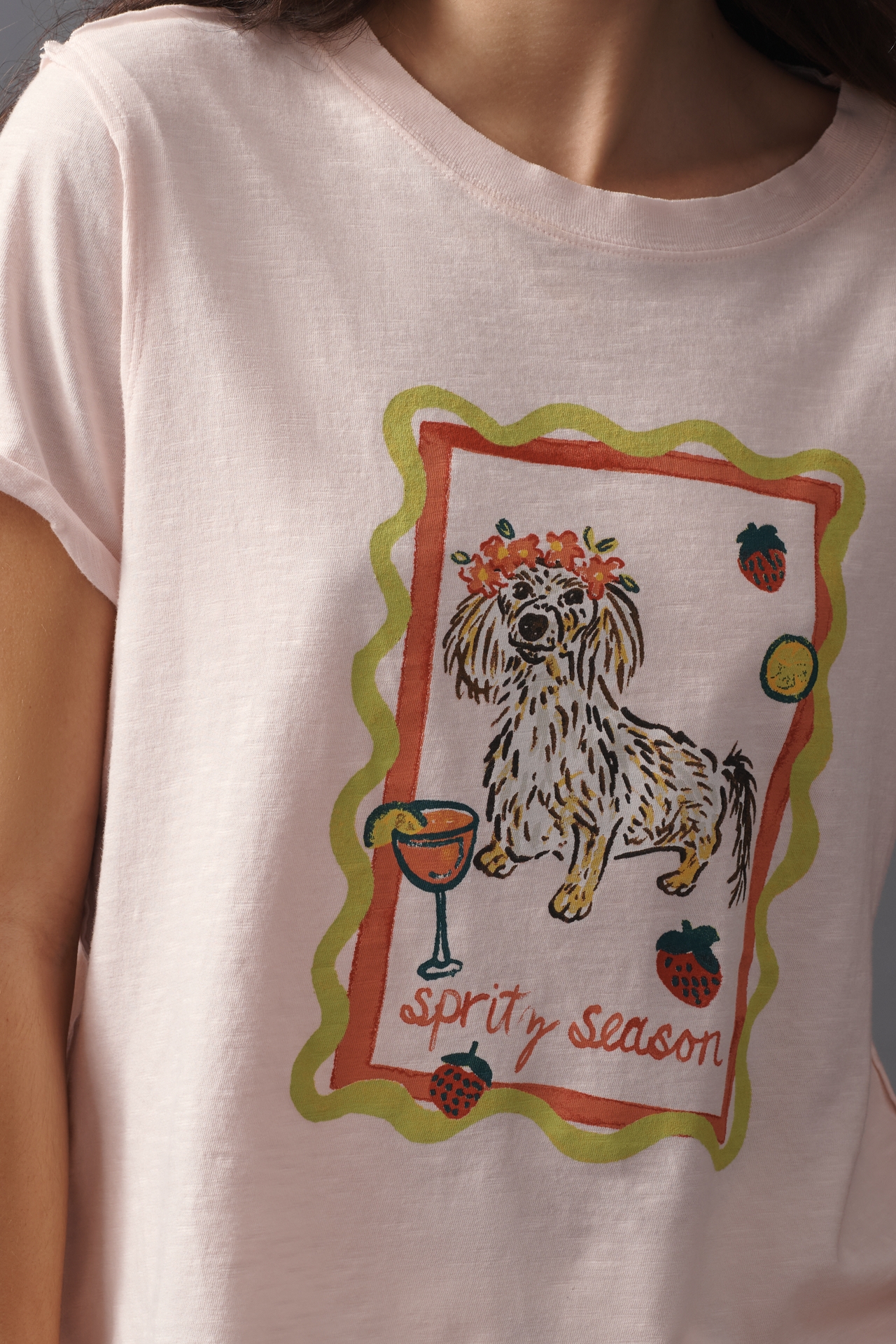 Nikki Ackerman Caitlin Boxy Tee by Maeve