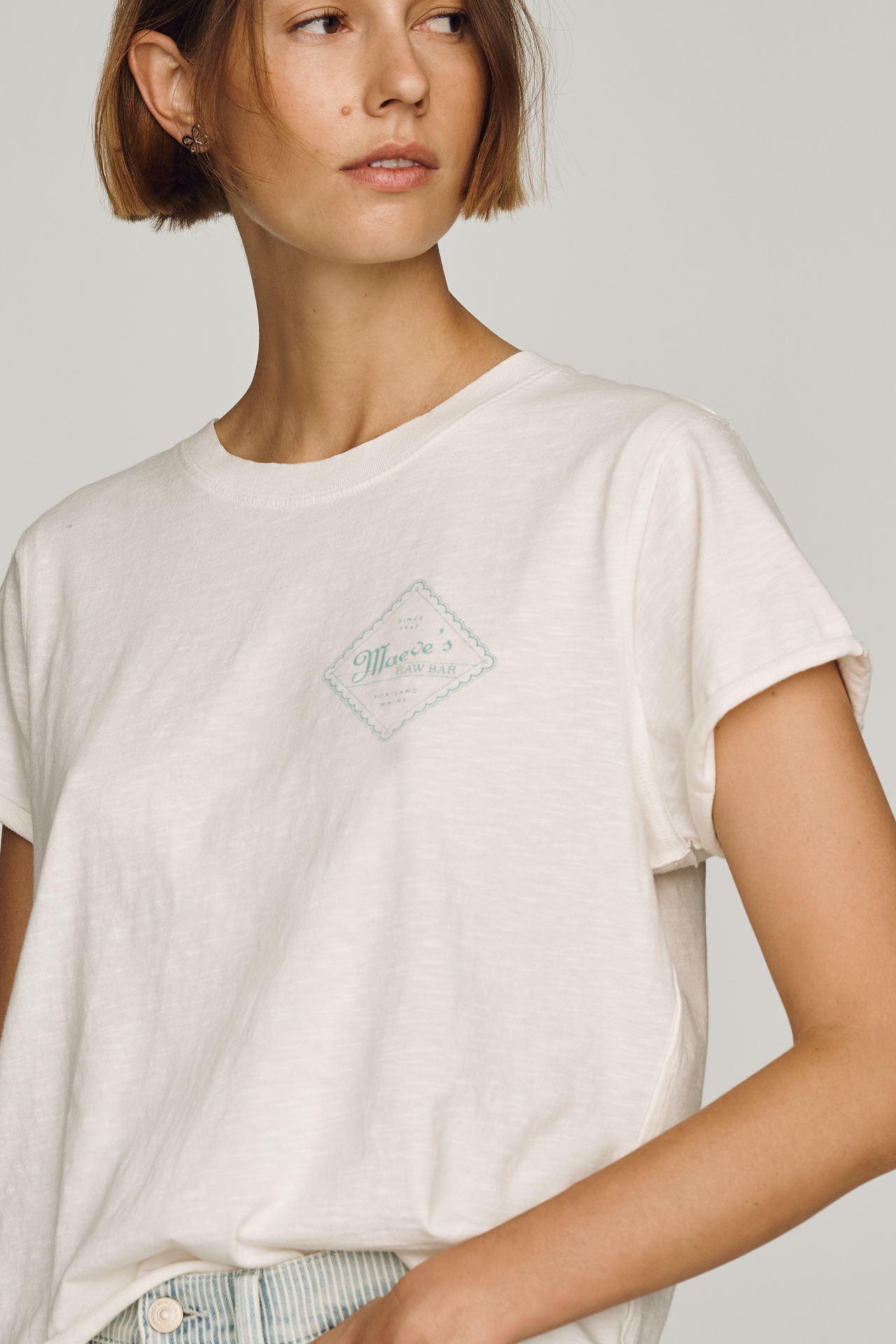 Caitlin Boxy Tee by Maeve