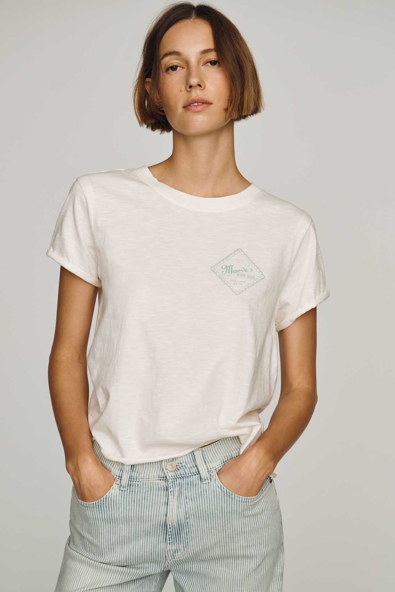 Caitlin Boxy Tee by Maeve