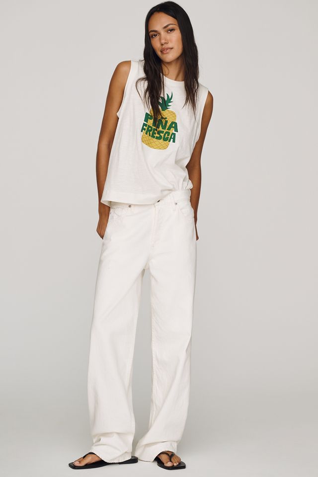 Maeve Cotton Piña Fresca Tee #3