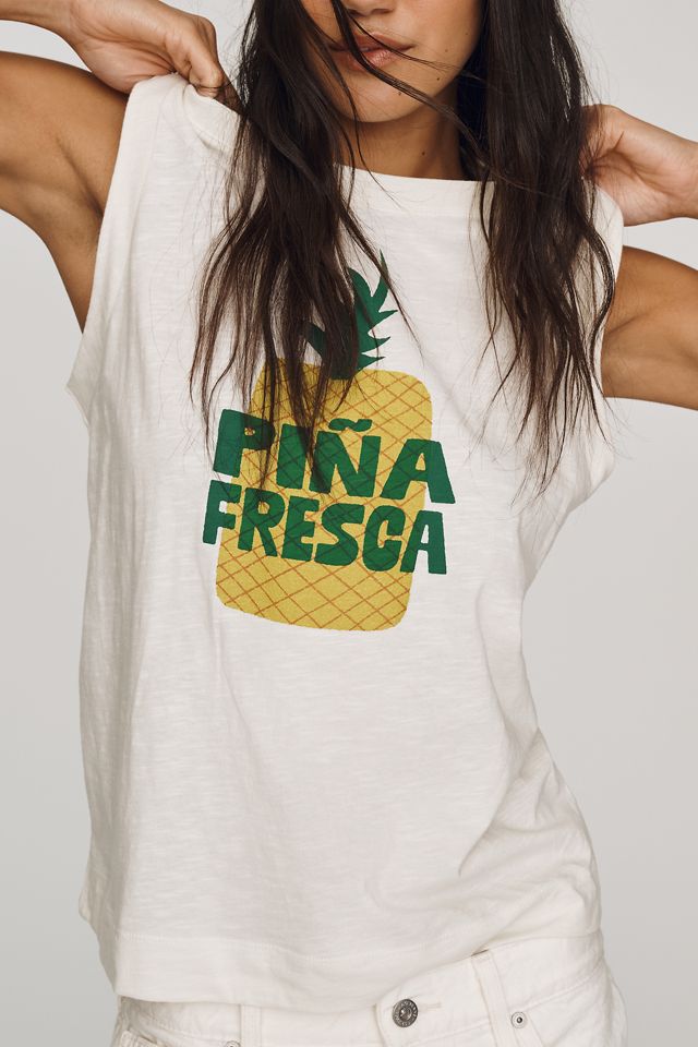 Maeve Cotton Piña Fresca Tee #4