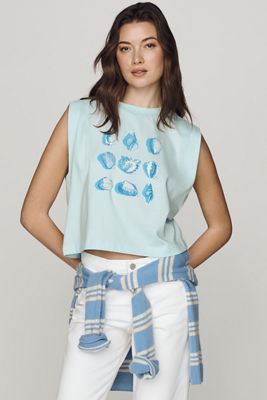 Maeve Shells Muscle Tee