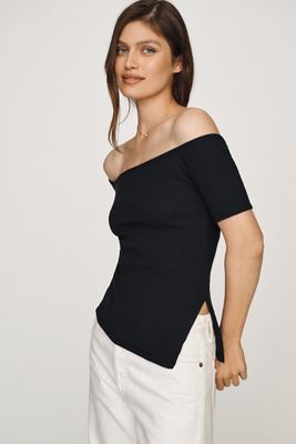 Maeve Oslo Off-the-Shoulder Tee