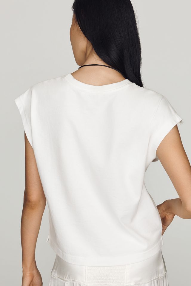 Maeve Cotton Structured Tee #2