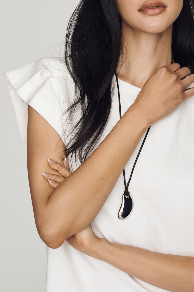 Maeve Cotton Structured Tee #3
