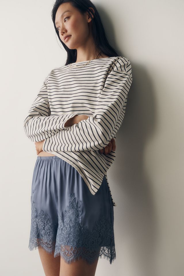Maeve Greer Cotton Relaxed Long-Sleeve Top #3