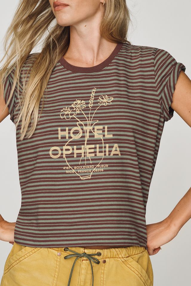 By Anthropologie Hotel Ophelia Cotton Graphic Tee #3