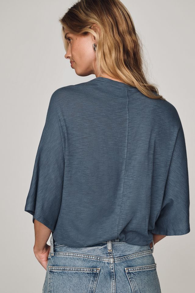 By Anthropologie 100% Cotton Oversized Bubble Shirt #3