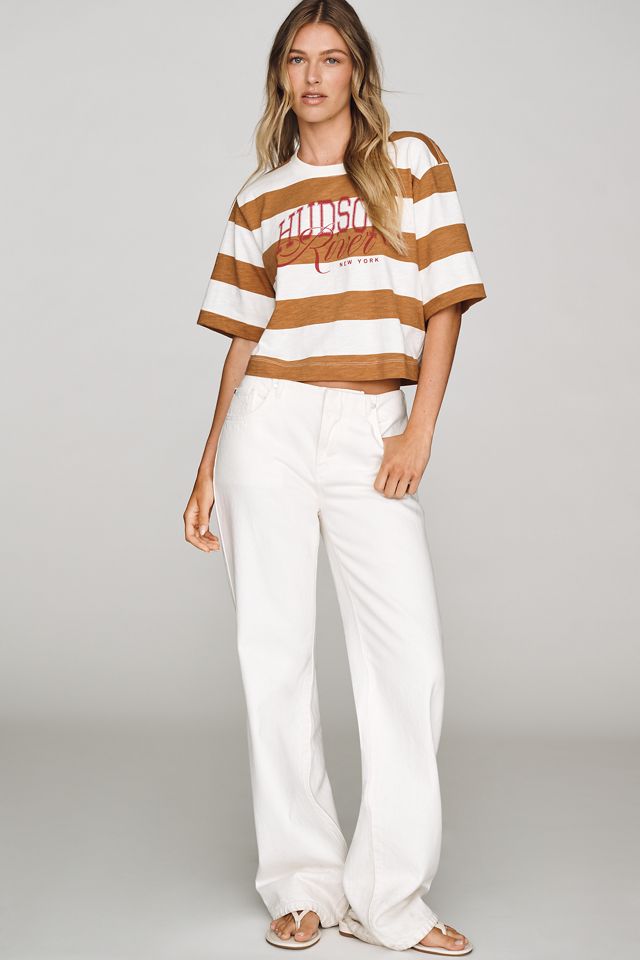 Maeve Corey Cotton Boxy Tee #1