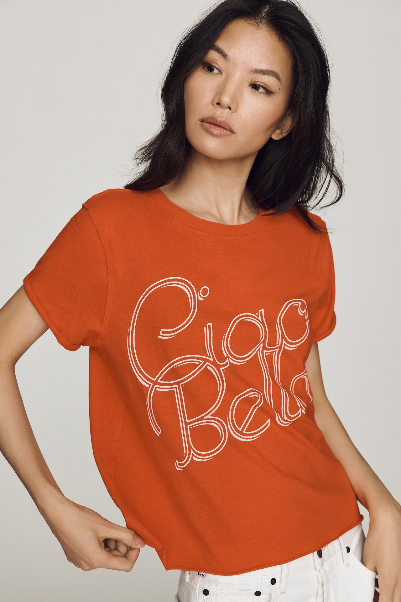 Maeve Caitlin 100% Cotton Boxy Tee