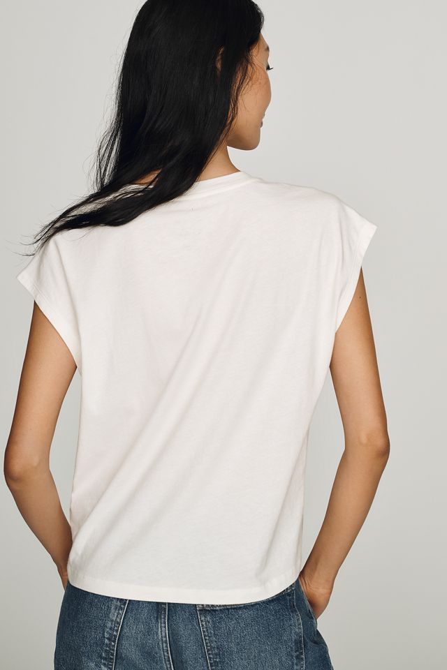 By Anthropologie Cotton Tee by Kit Agar #2