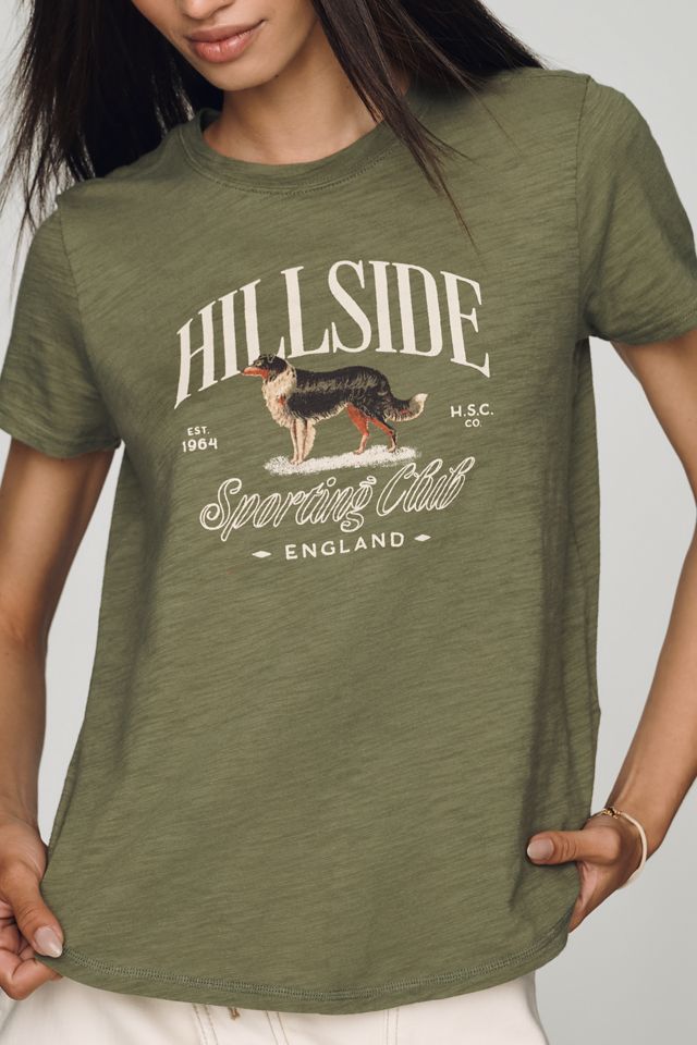 Pilcro Bennie Cotton Slim Crew-Neck Tee #2