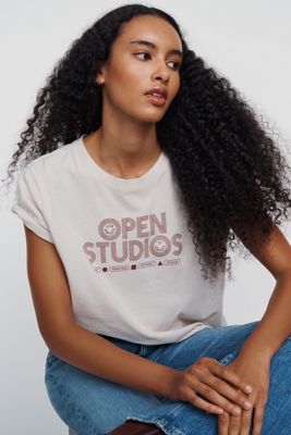 Maeve Caitlin 100% Cotton Boxy Tee