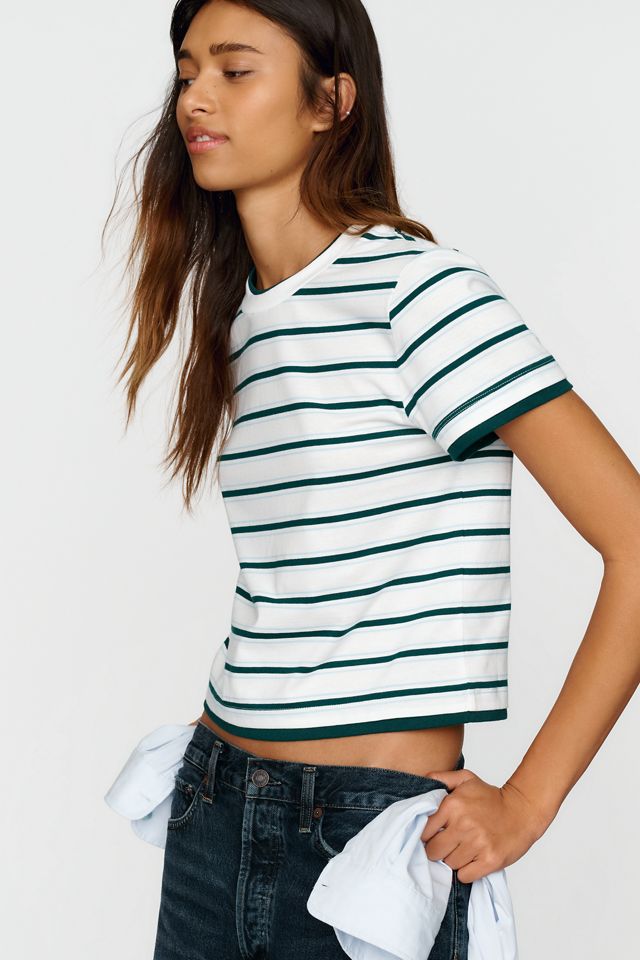 Good American The Layered 100% Cotton Tee  #2