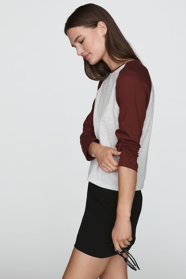 Good American Raglan Tee #3
