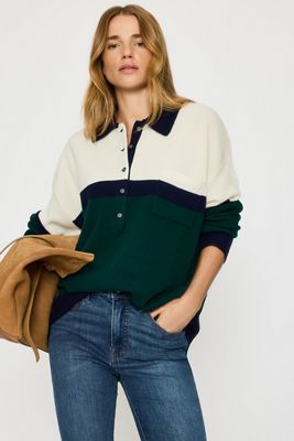 Jersey de Rugby de Lana y Cachemira Oversized Good American