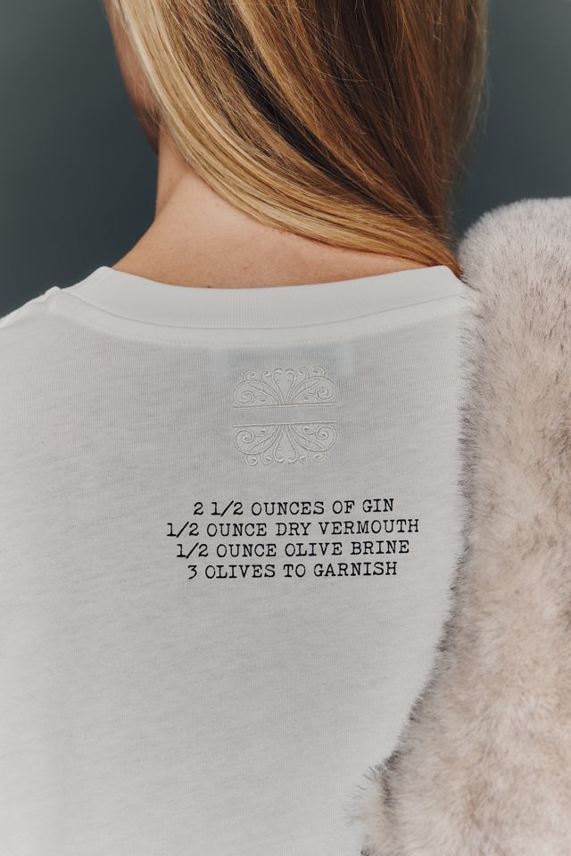 Never Fully Dressed Martini Graphic Tee #1