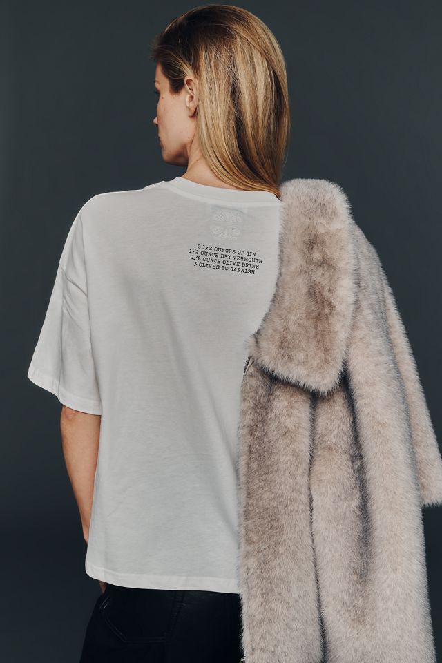 Never Fully Dressed Martini Graphic Tee #4