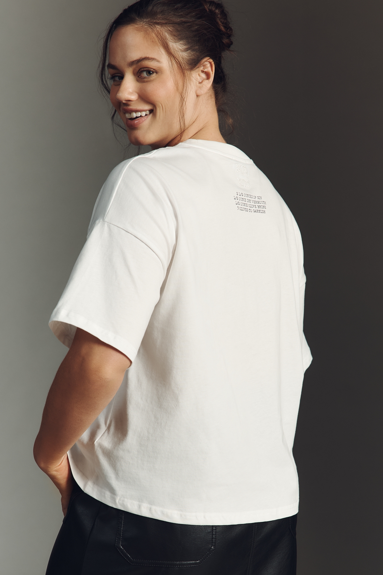 Never Fully Dressed Martini Graphic Tee