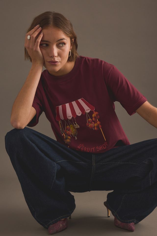 T-Shirt Never Fully Dressed Fruit Shop #4