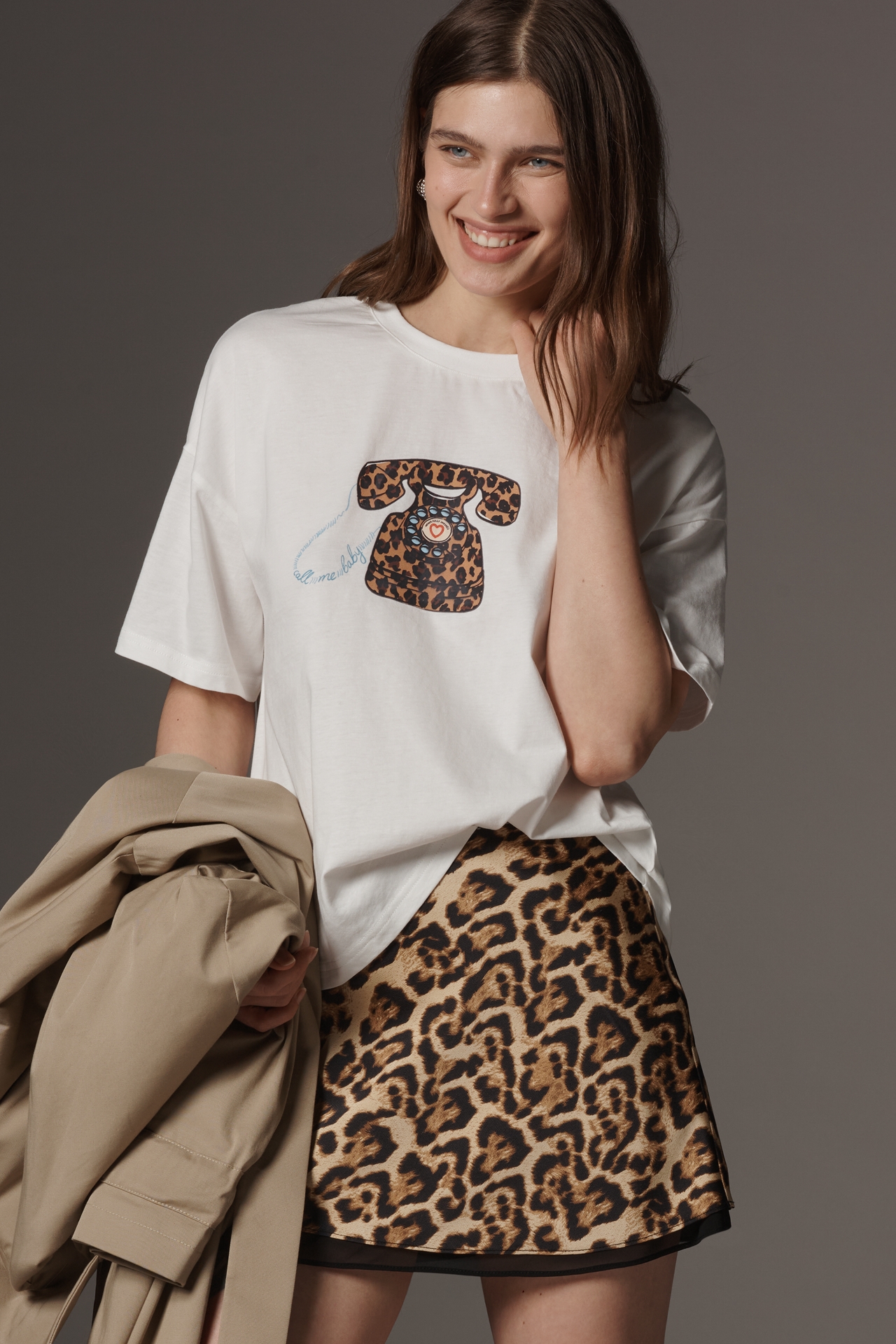 Never Fully Dressed Call Me Boxy T-Shirt