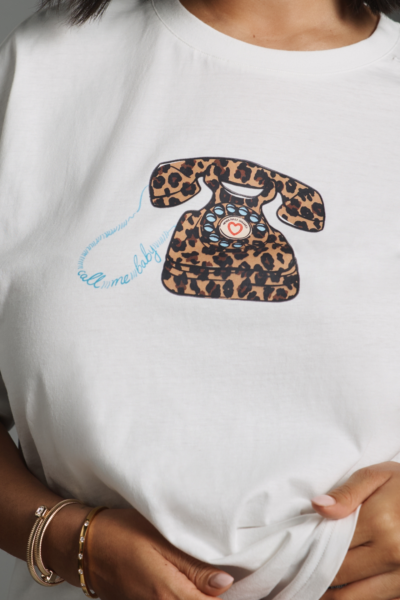 Never Fully Dressed Call Me Boxy T-Shirt