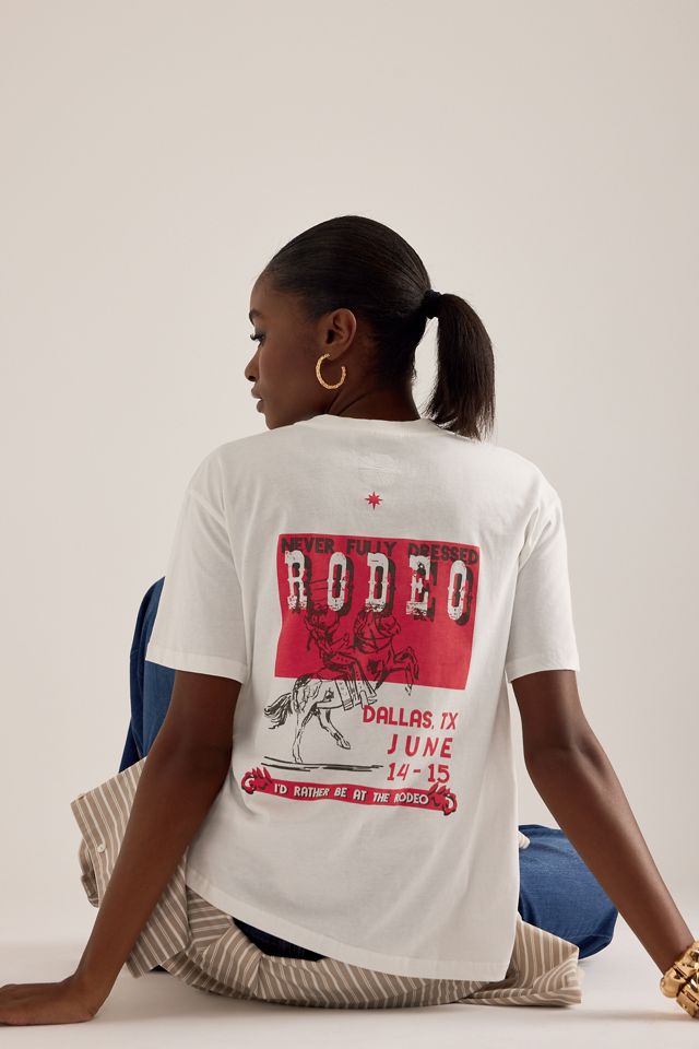 Never Fully Dressed Rodeo Graphic T-Shirt #1