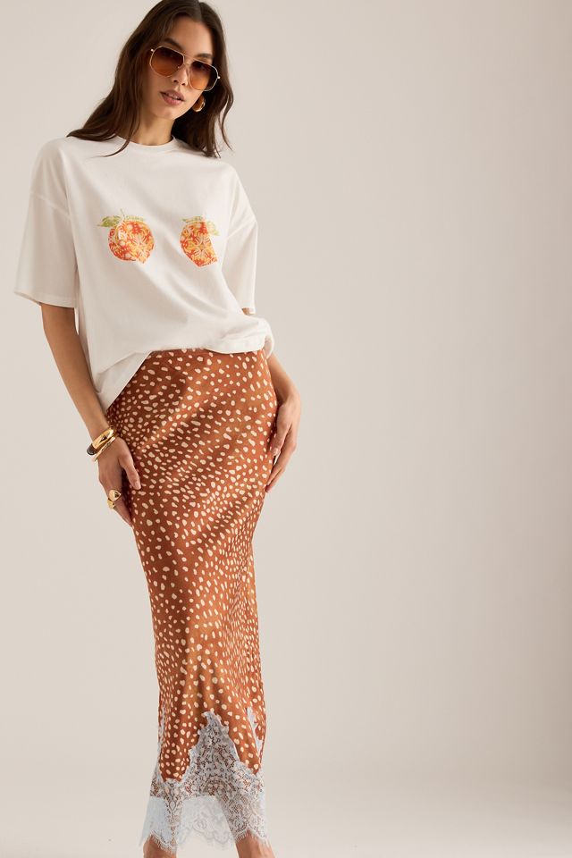 Never Fully Dressed Peach Boob T-Shirt #2