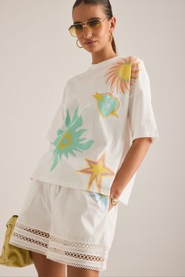 sachin and babi light blue dress Dance Sequin Cara T Shirt Dress – Never Fully Dressed