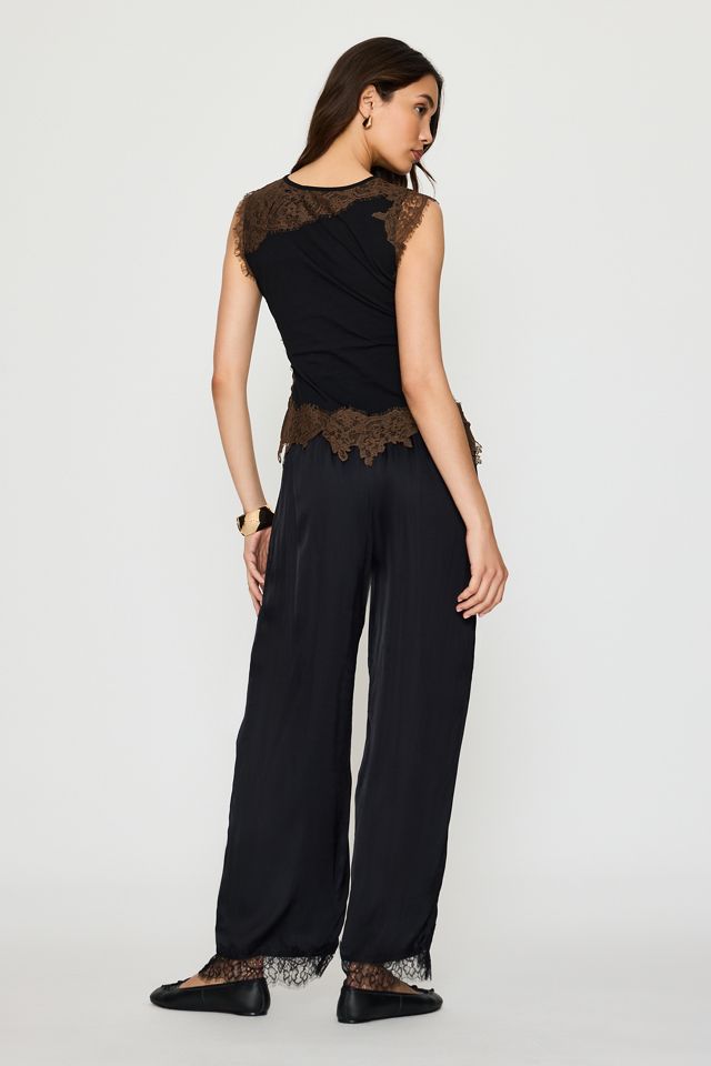 Never Fully Dressed Lace Jersey Top #5