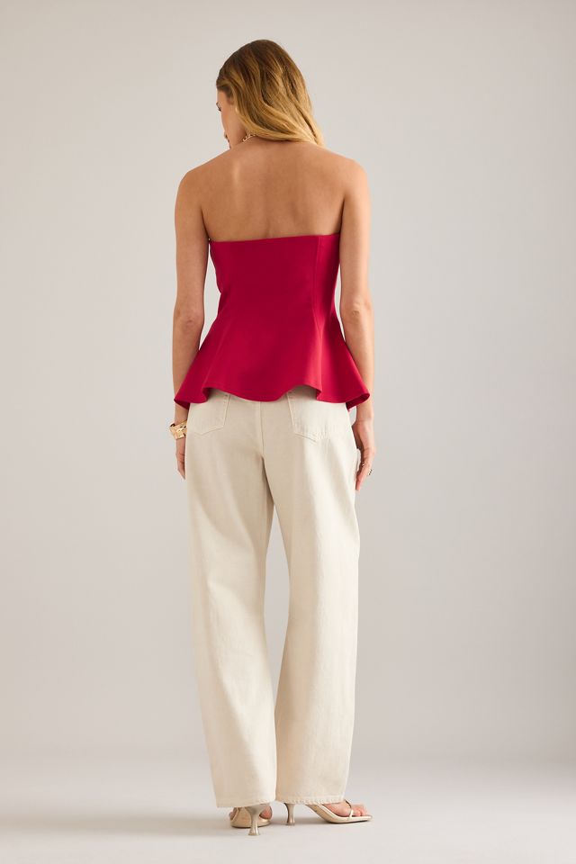 By Anthropologie Hourglass Bandeau Top #2