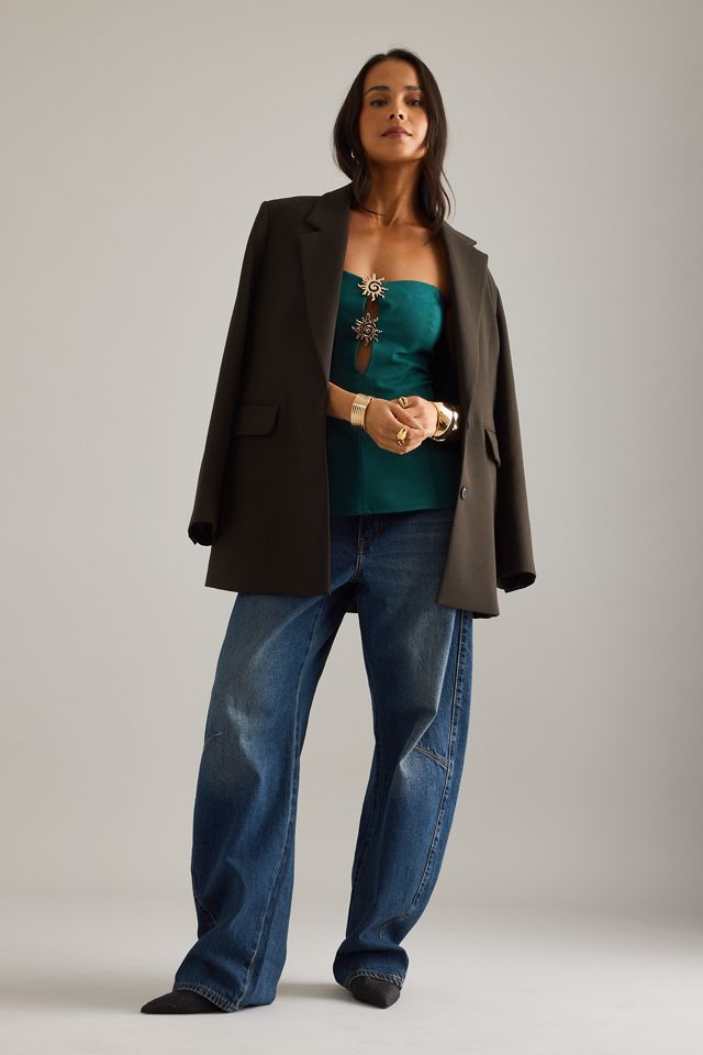 By Anthropologie Sun Hardware Bandeau Top #3