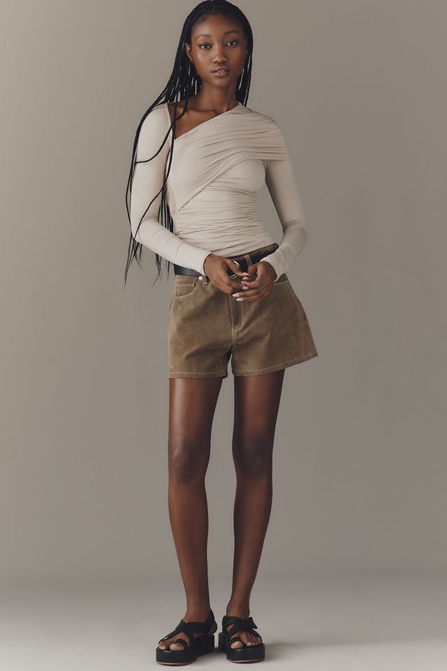 UN3D.♡TRIVIAL BORDER ASYMME KNIT TOP BAYSE Yani Asymmetric Top | Anthropologie