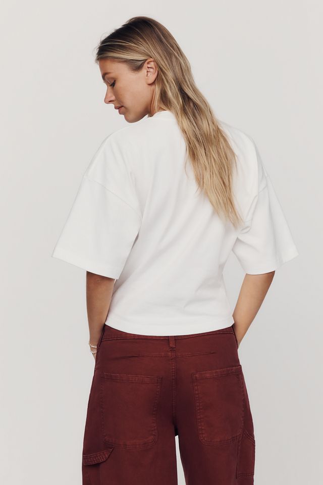 BAYSE 100% Cotton Drop-Shoulder Tee #2