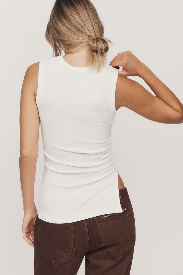 BAYSE Lana Ruched High-Neck Top #3