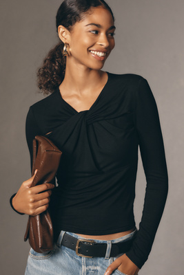 Shop Walter Baker Corinne Top In Black
