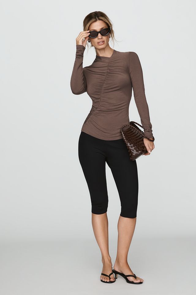 Walter Baker Asymmetrical Ruched Top #2