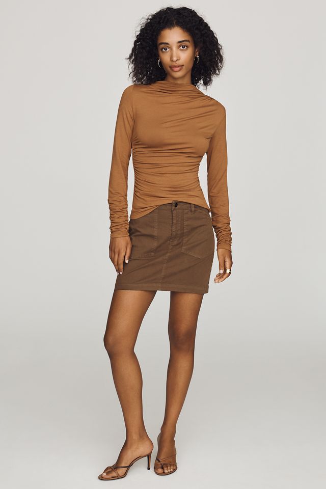 Walter Baker Ruched Long-Sleeve Top #3