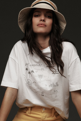 Shop Rag & Bone Mica City Tee In White