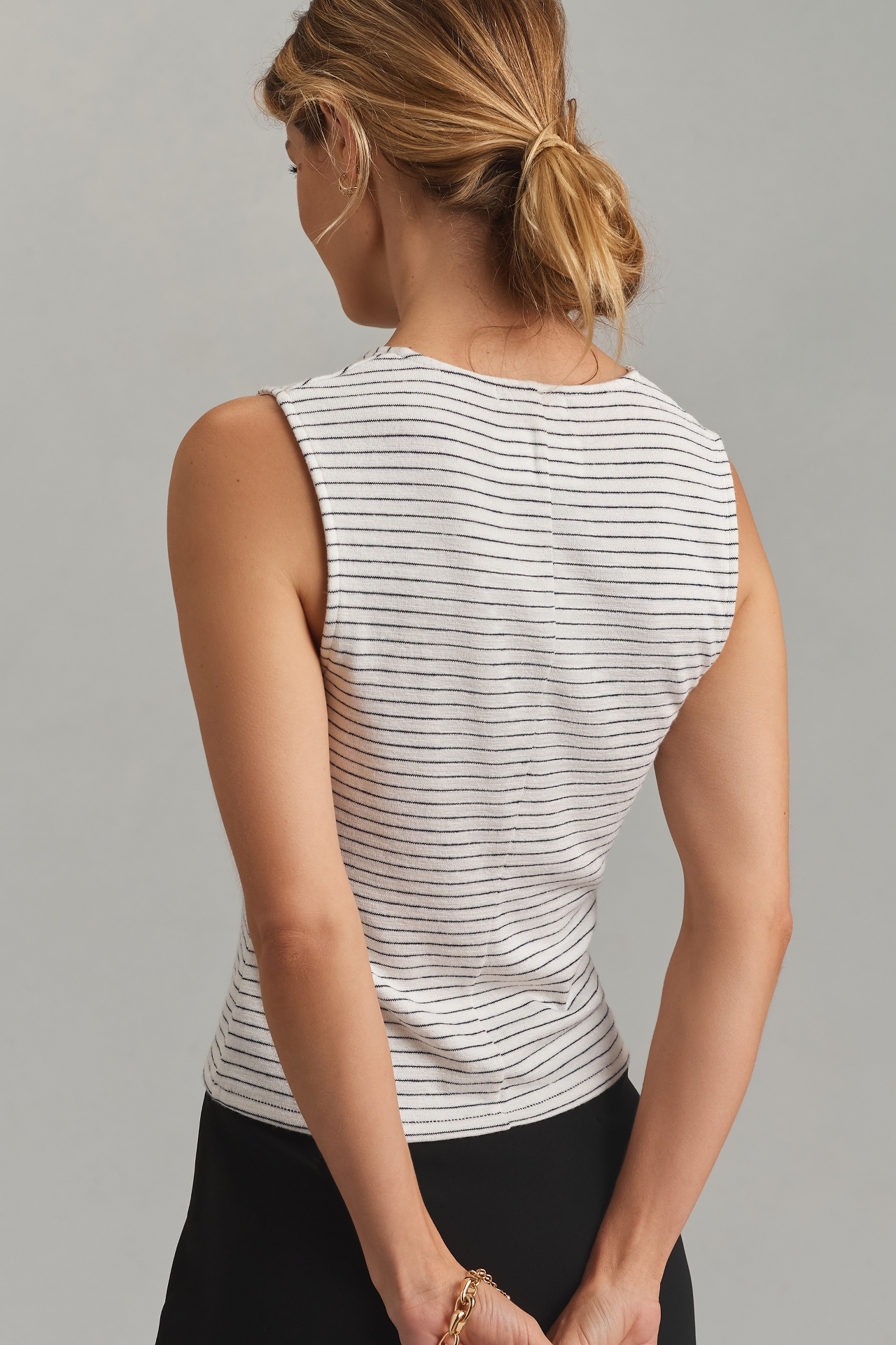 rag & bone Knit Button-Up Tank