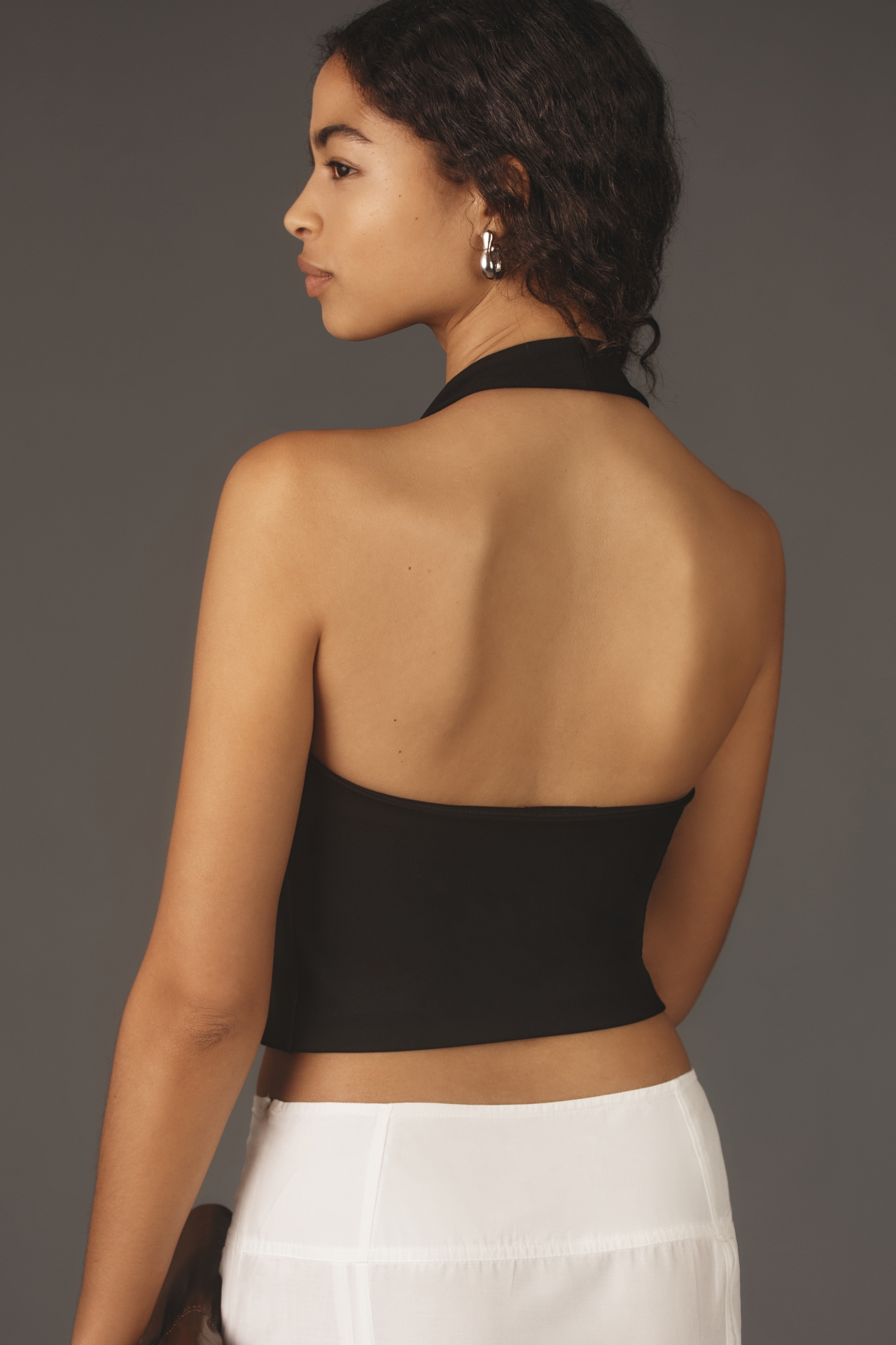 rag & bone Irina Ponte Halter Top