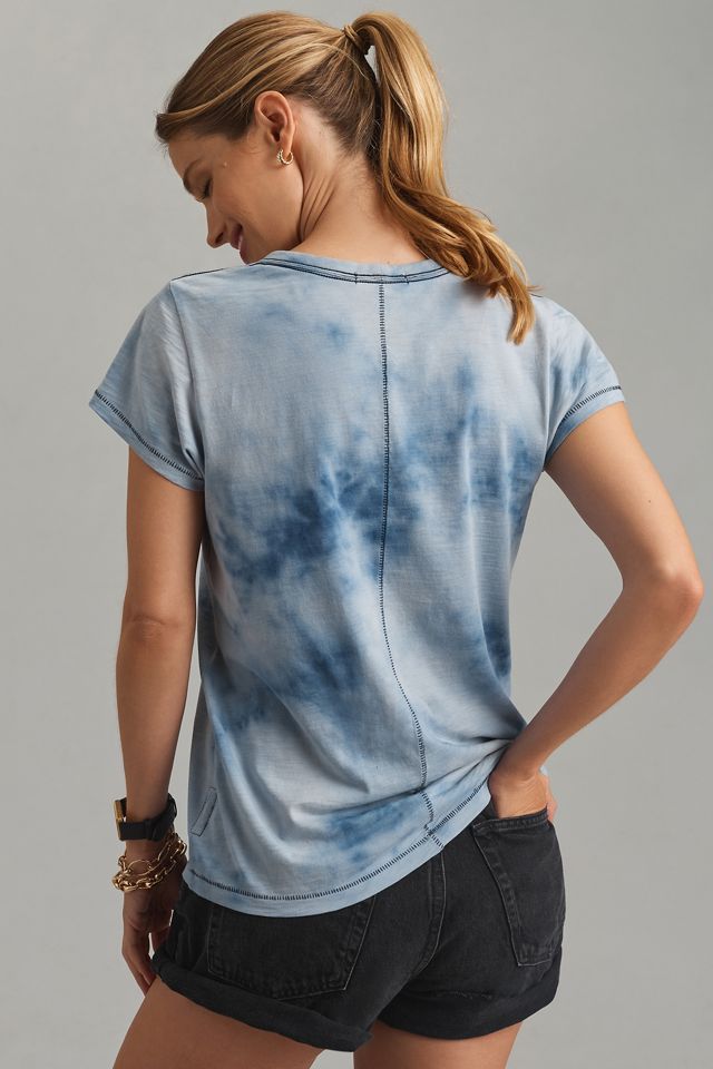 rag & bone Cotton-Slub Tie-Dye Tee | Anthropologie