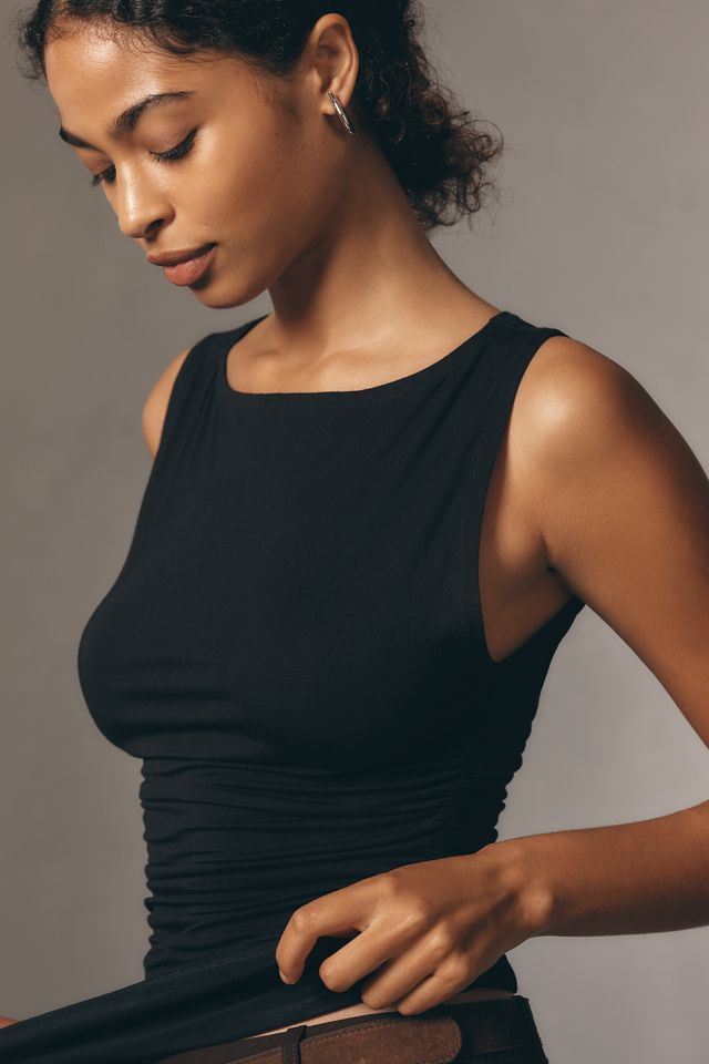 rag & bone Luca Shirred Tank | Anthropologie