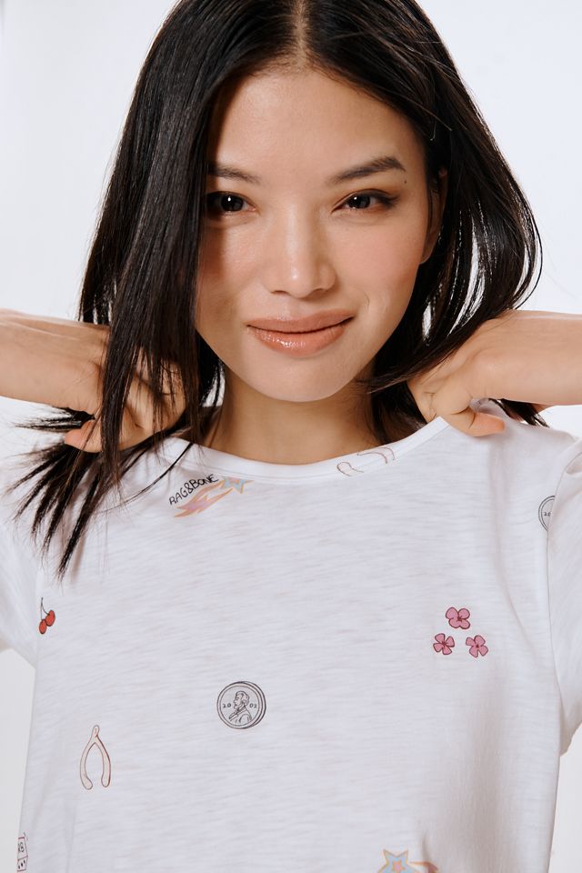 rag & bone Lucky Charm Graphic Tee #3