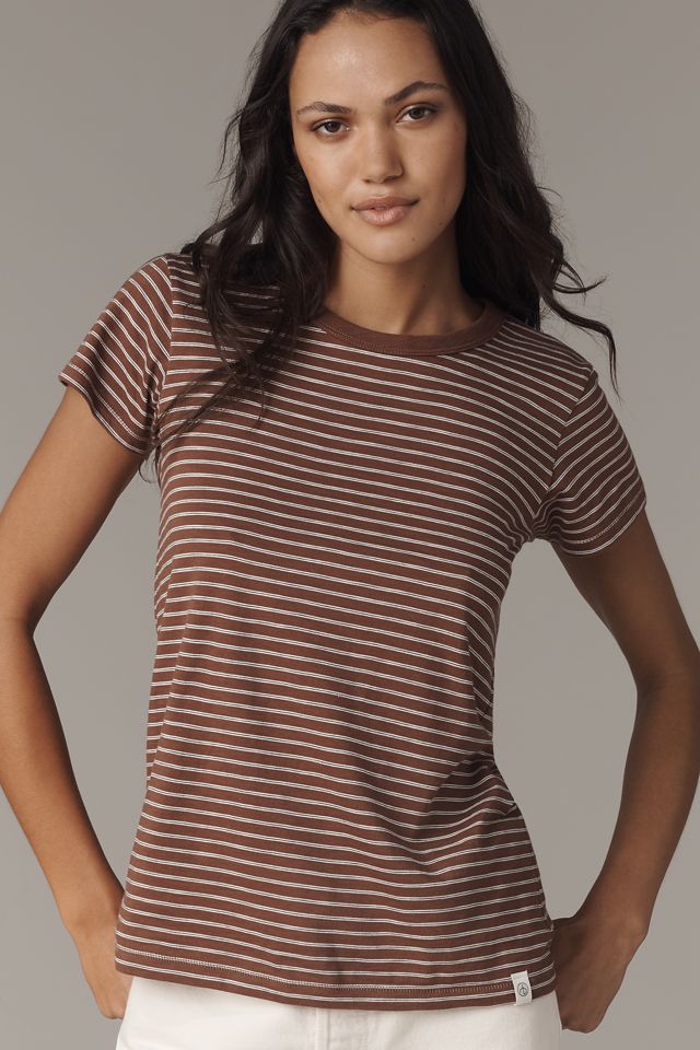 rag & bone Slub Striped Tee #3