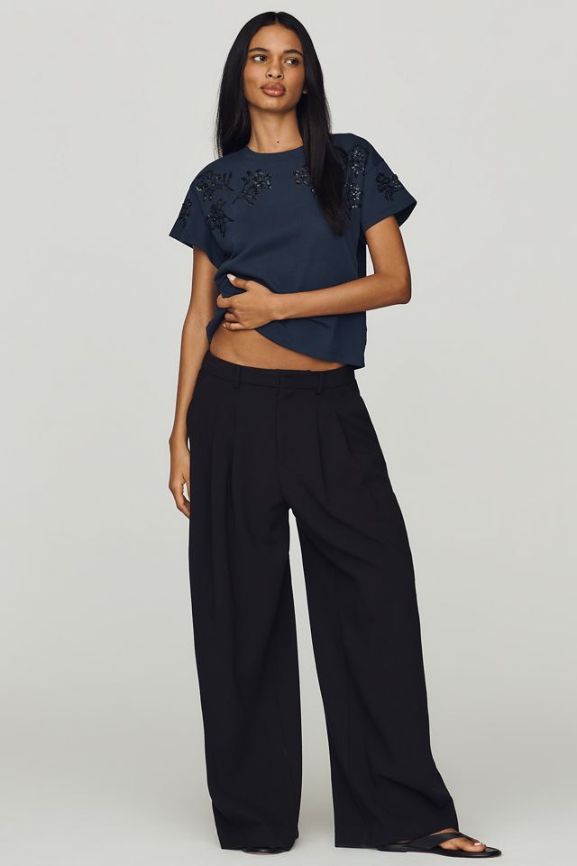 rag & bone Beaded Floral Top  #1