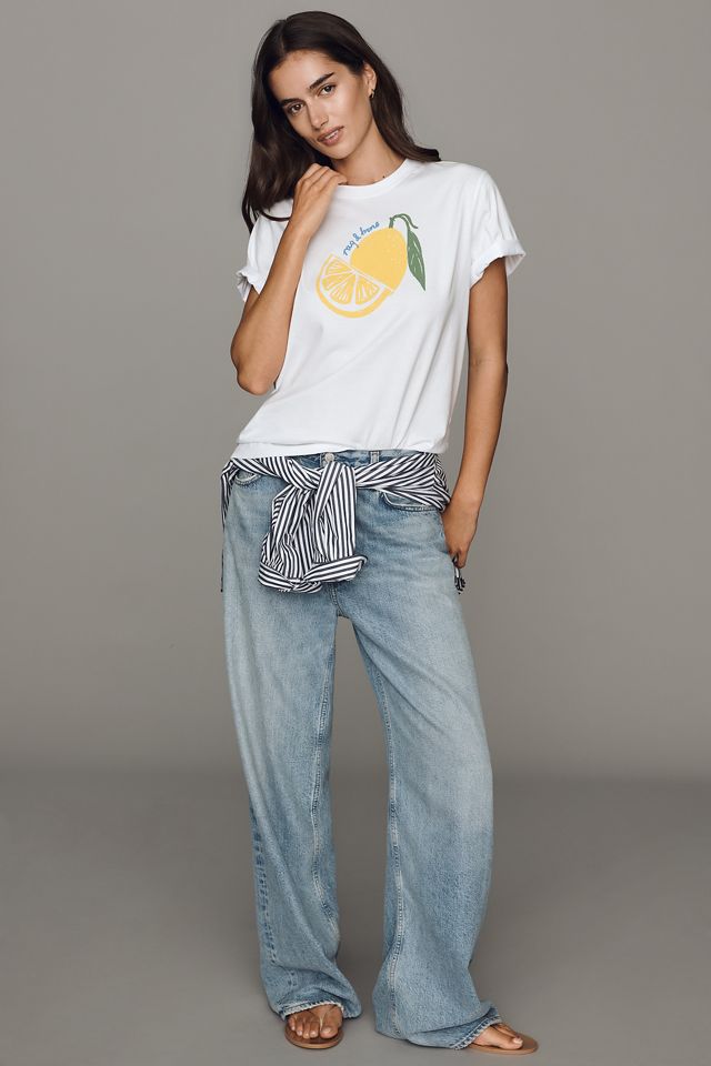 rag & bone Cotton Lemon Graphic Tee #2
